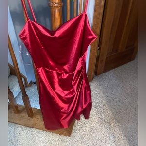 Red formal dress from Windsor, size medium